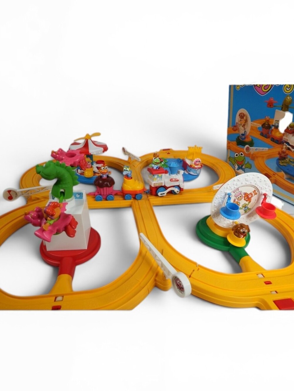 Jim Henson's Muppet Babies Vintage 1989 Imagination Park Play Set by Playmates